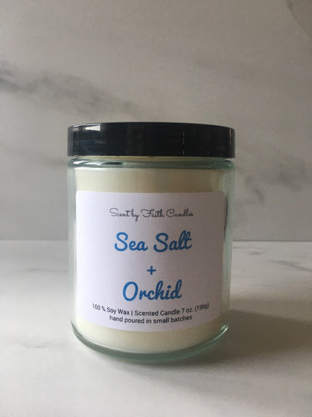 Sea Salt & Orchid Candle