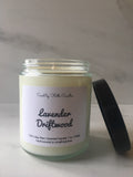 Lavender Driftwood Candle