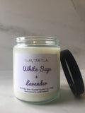 White Sage + Lavender Candle