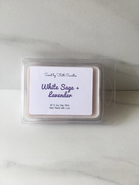 White Sage and Lavender Wax Melt